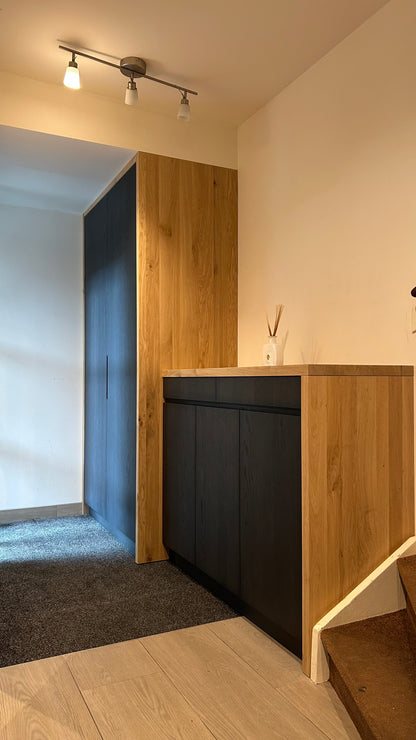 3 Eiken Garderobekast