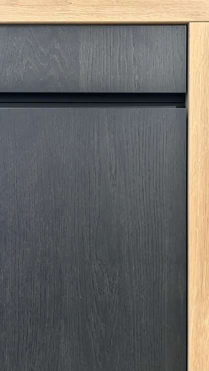 3 Eiken Garderobekast