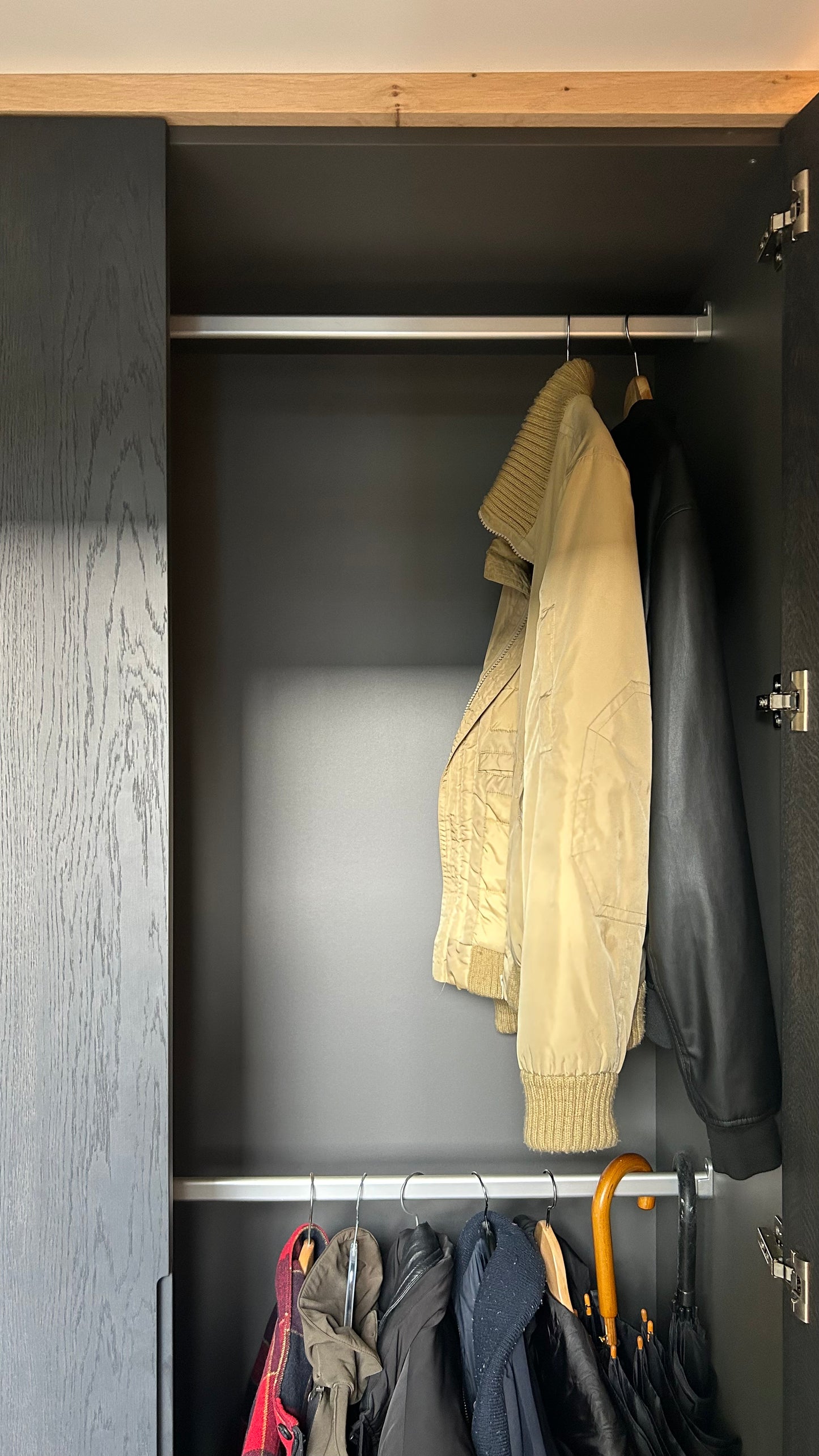 3 Eiken Garderobekast