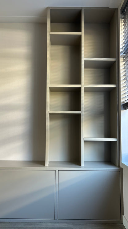 4 TV Meubel met vakkenkast