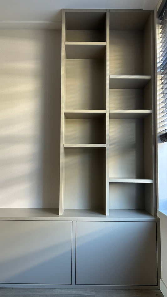 4 TV Meubel met vakkenkast