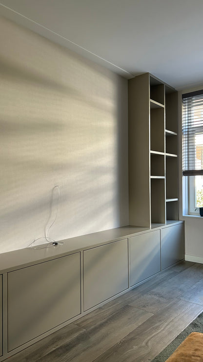 4 TV Meubel met vakkenkast